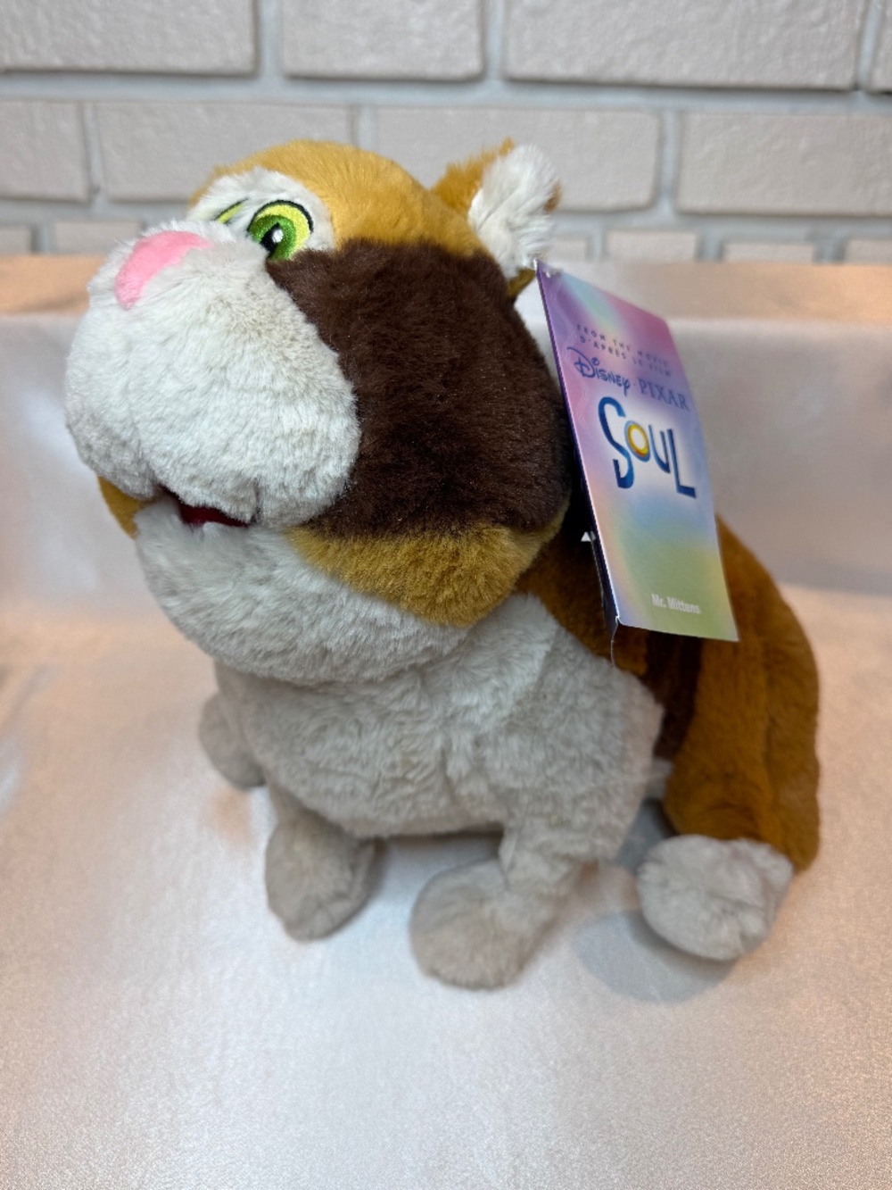 Disney Pixar Soul Mr. Mittens the Cat Plush NWT
